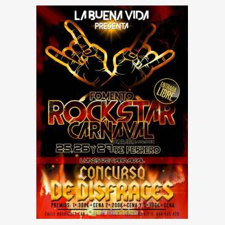 Carnaval Rock Star 2017 en La Buena Vida Fomento