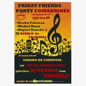 Friday Friends Party Comadrines 2017