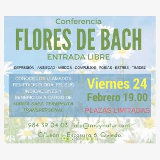 Conferencia: Flores de Bach