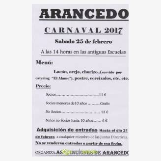 Carnaval Arancedo 2017