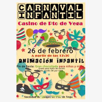 Carnaval Infantil 2017 en Puerto de Vega