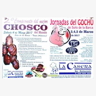 2 Campeonato del Chosco 2017 y Jornadas del Gochu en Soto de la Barca