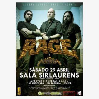 Rage en concierto en Oviedo