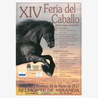 XIV Feria del Caballo 2017 en Belmonte de Miranda