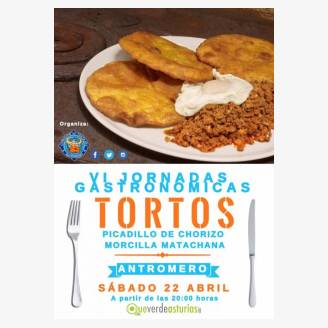VI Jornadas Gastronmicas de los Tortos con Picadillo en Antromero 2017