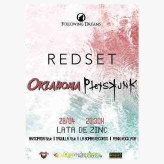 Oklahoma, Pleyskunk y Redset en Oviedo