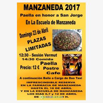 Gran Paellada Manzaneda 2017