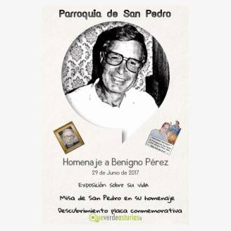 Homenaje a Don Benigno Prez Silva - Parroquia de San Pedro
