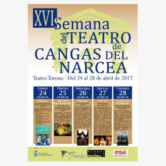 XVI Semana del Teatro de Cangas del Narcea 2017