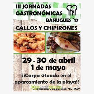 III Jornadas Gastronmicas de los Callos y los Chipirones Baugues 2017