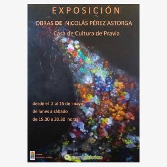 Exposicin de obras de Nicols Prez Astorga