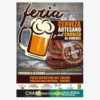 II Feria de la Cerveza Artesana y el Chorizo de Bimenes 2017