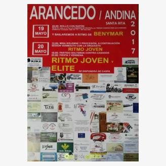 Fiestas de Santa Rita 2017 en Arancedo / Andina