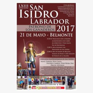 Fiesta de San Isidro 2017 en Belmonte de Miranda