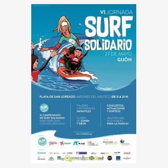 VI Jornada de Surf Solidario Gijn 2017