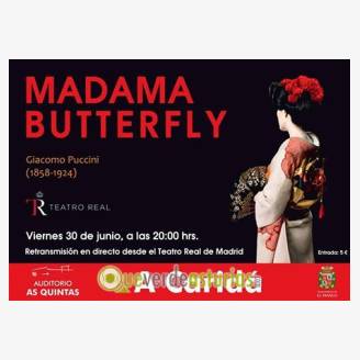 Retransmisin de la pera "Madame Butterfly" en A Caridad
