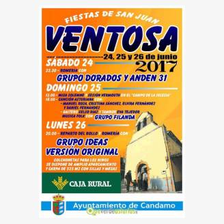 Fiestas de San Juan en Ventosa 2017