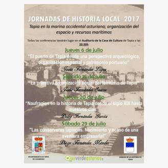 Jornadas de Historia Local de Tapia de Casariego 2017