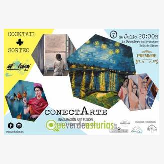 Exposicin: "ConectArte" de Art Fusin en Pola de Siero
