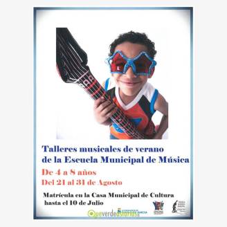 Talleres Musicales de Verano 2017 en Cangas del Narcea