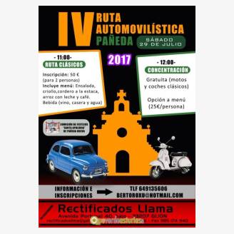IV Ruta Automovilstica Paeda 2017