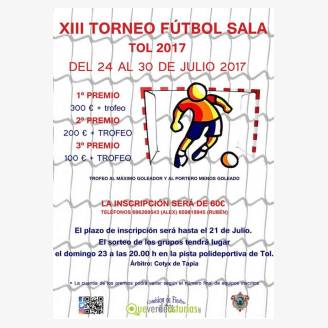 XIII Torneo Ftbol Sala Tol 2017