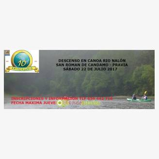 Descenso en Canoa Ro Naln 2017