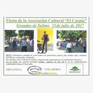 Fiesta Asociacin Cultural "El Carpio" Grandas de Salime 2017