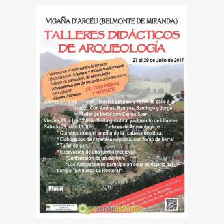 Talleres Didcticos de Arqueologa en Vigaa 2017
