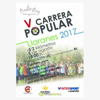 V Carrera Popular Llaranes 2017