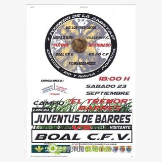Torneo de Ftbol Amistoso: Juventus Barres vs. Boal CFV