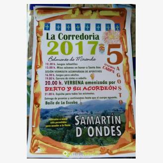 Fiesta de La Corredoria - San Martn de Ondes 2017