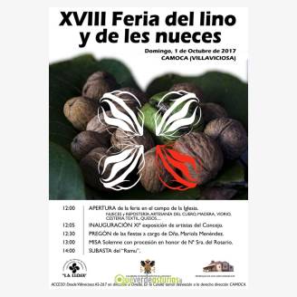 XVIII Feria del Lino y la Nuez de Camoca 2017