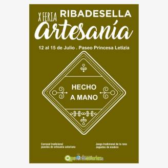 X Feria de Artesana de Ribadesella 2018