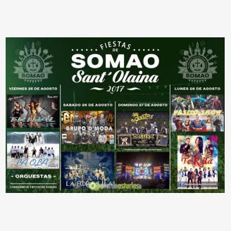 Fiestas de Sant' Olaina Somao 2017