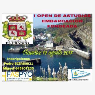 I Open de Asturias de Embarcacin Fondeada 2017
