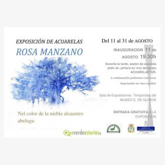 Exposicin de Acuarelas Rosa Manzano
