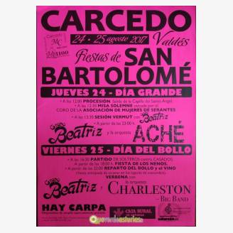 Fiestas de San Bartolom Carcedo 2017