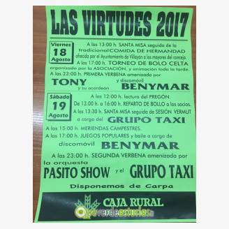 Fiestas de Las Virtudes - Ponticiella 2017