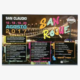 Fiestas de San Roque 2017 en San Claudio