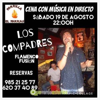 Concierto de Los Compadres "Flamenco Fusion" en Parrilla El Parrau