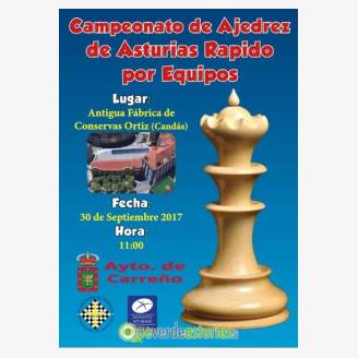 Campeonato de Ajedrez de Asturias Rpido por Equipos 2017