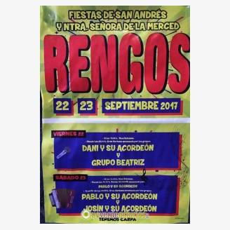 Fiestas de San Andrs y de La Merced Rengos 2017