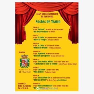 XXXIV Quincena Cultural de San Miguel - La Caridad 2017