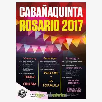 Fiestas del Rosario Cabaaquinta 2017
