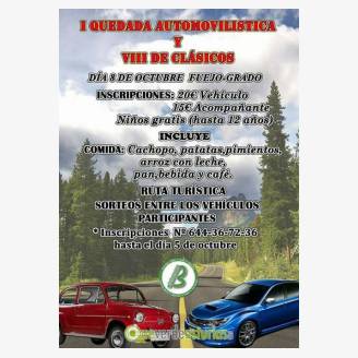 I Quedada Automovilstica & VIII de Clsicos - Grado 2017