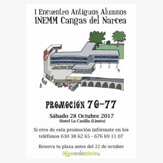 I Encuentro Antiguos Alumnos INEMM Cangas del Narcea 2017