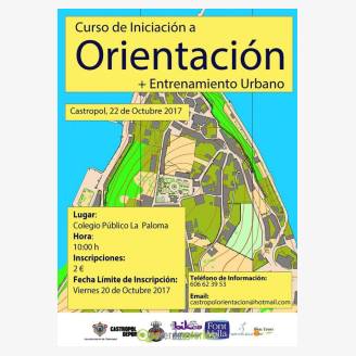 Curso de Iniciacin a Orientacin + Entrenamiento Urbano - Castropol 2017