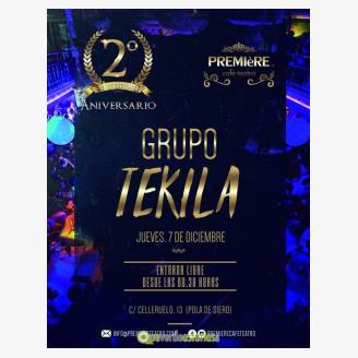 2 Aniversario Premire Caf-Teatro 2017 - Grupo Tekila