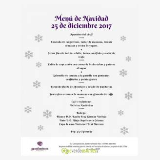 Men de Navidad 2017 en Restaurante Galatea
